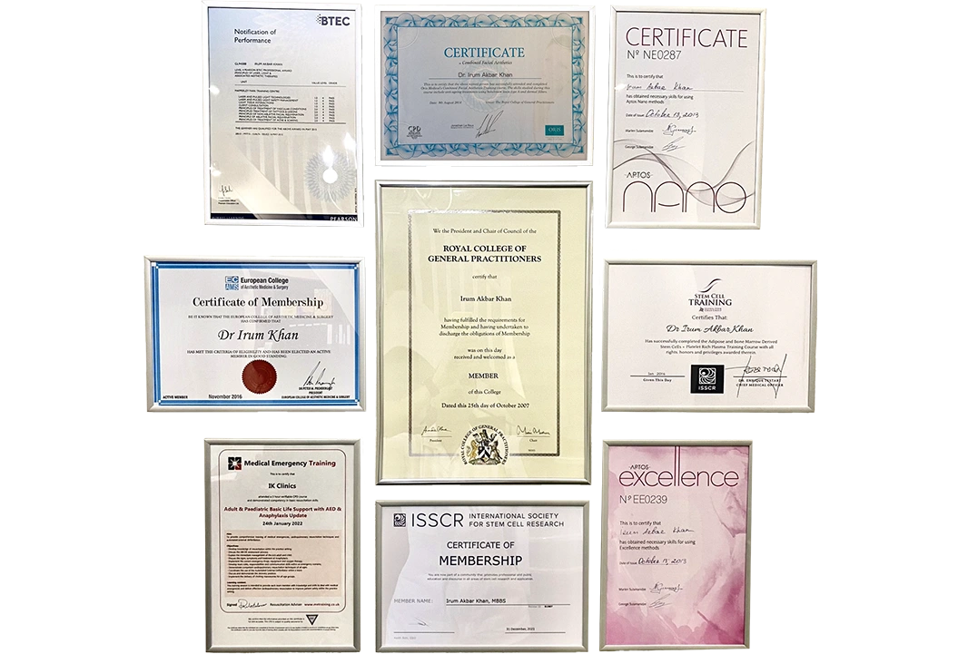 IK Clinics Updated Certifications